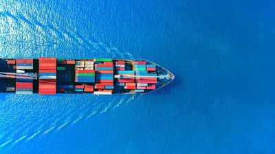 BPMN container ship logistics
