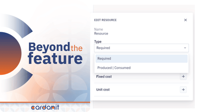 Cover image of blog post with produced and consumed resources