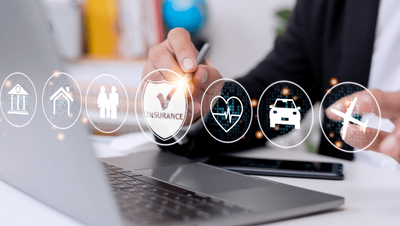 Property insurance claims BPMN model created in Cardanit