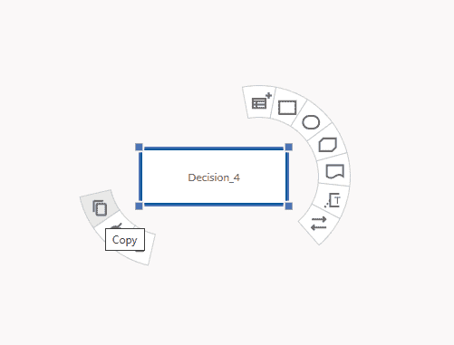 selecting and copying DMN elements