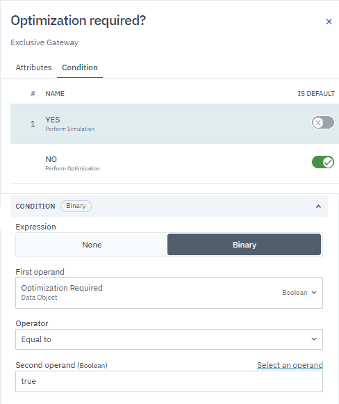 defining a condition on a Sequence Flow