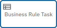 a Business Rule Task symbol