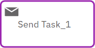 a Send Task symbol